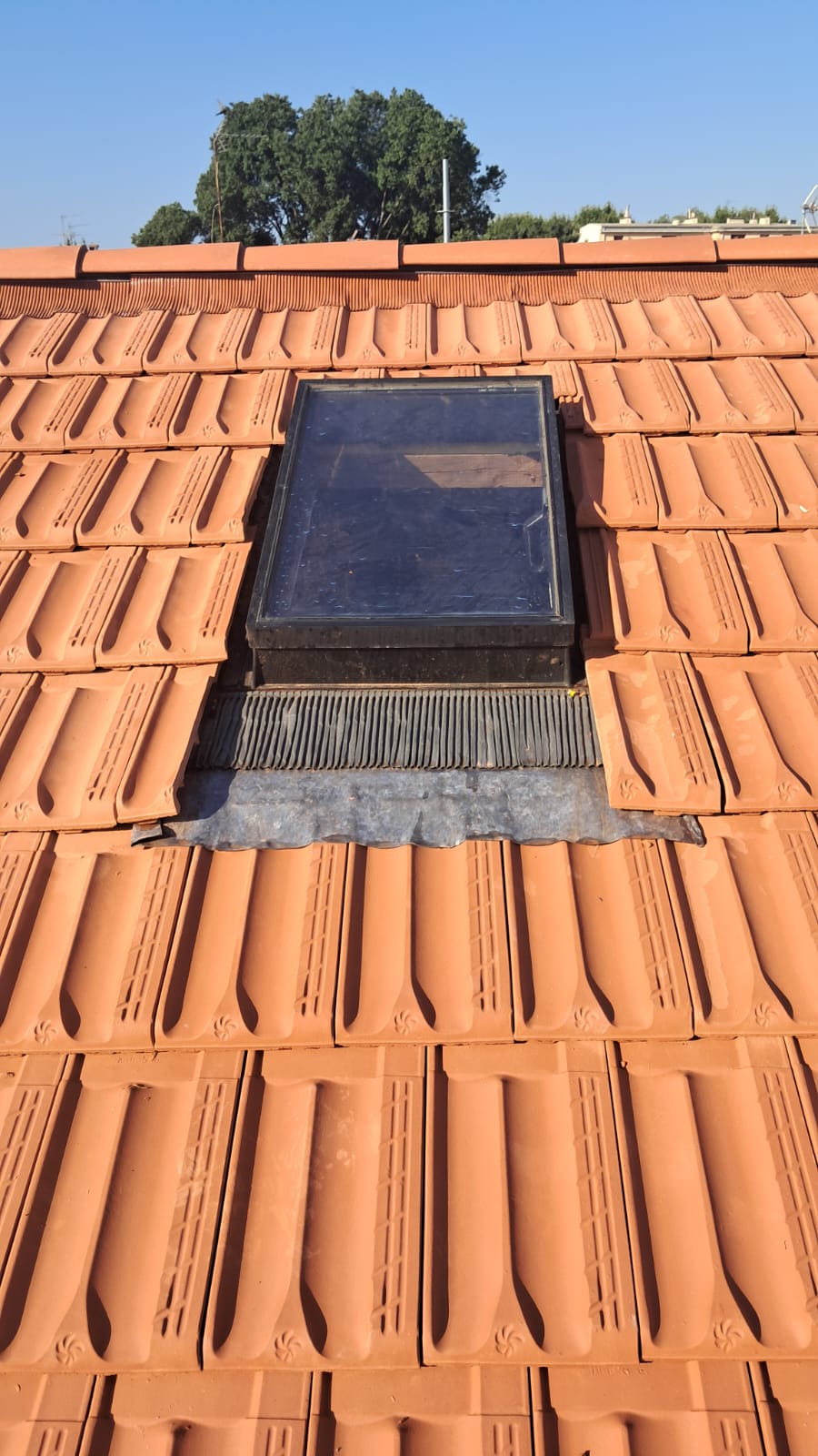 Installation d'une fenêtre Velux