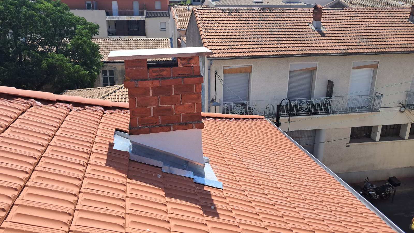 Isolation et étanchéité  de la cheminée