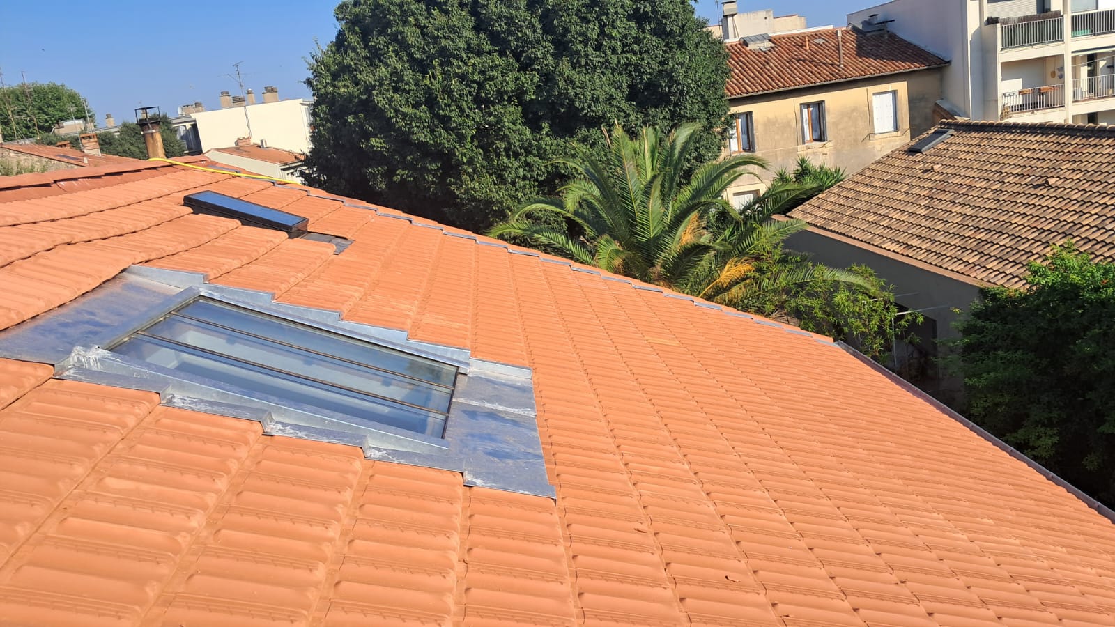 Etanchéité du velux